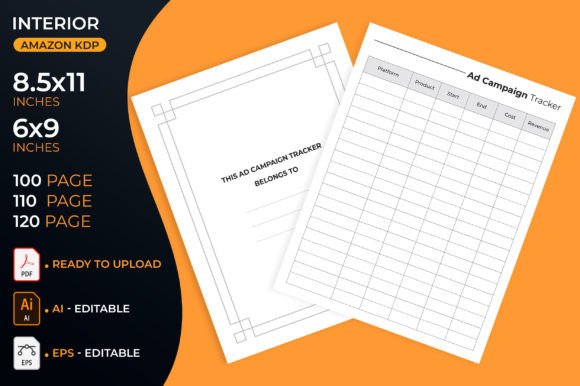 Ad Campaign Tracker KDP Interior: A Streamlined Publishing Resource