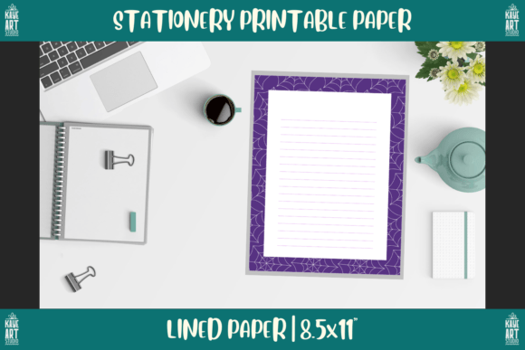 Bordered Stationery Printable Paper 121