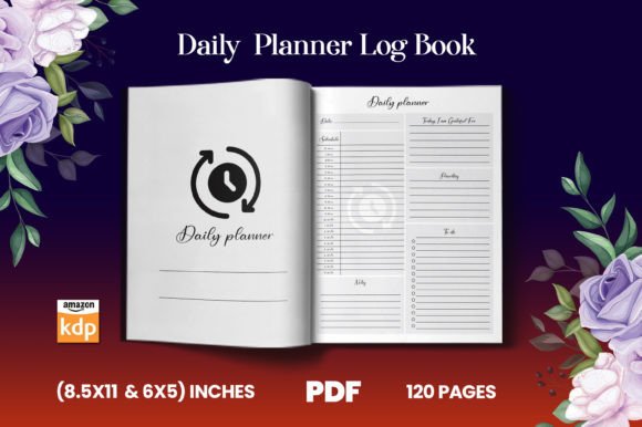 Daily Planner Log Book for Designers