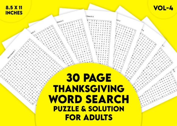 Evaluating Thanksgiving Word Search Puzzle Vol-4: Is It the Right Word Puzzle for You?