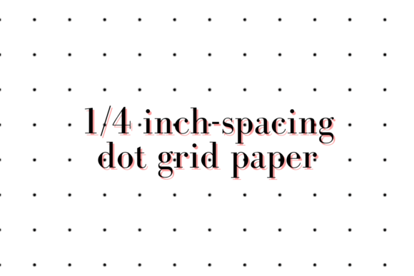 Getting the Most From a Dot Grid Graph Paper 1 4 KDP Interior Without the Usual Frustrations