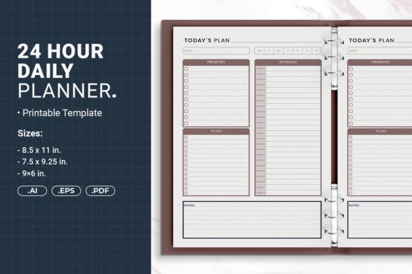Master Your Day: The Power of a 24 Hours Daily Planner