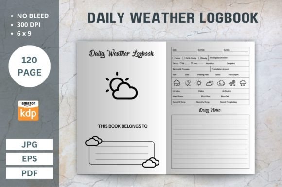 The Daily Weather Logbook: A Practical KDP Interior for Modern Observers
