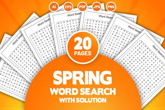 What Makes a Ready-to-Publish Spring Word Search Puzzle Book So Valuable for KDP Sellers
